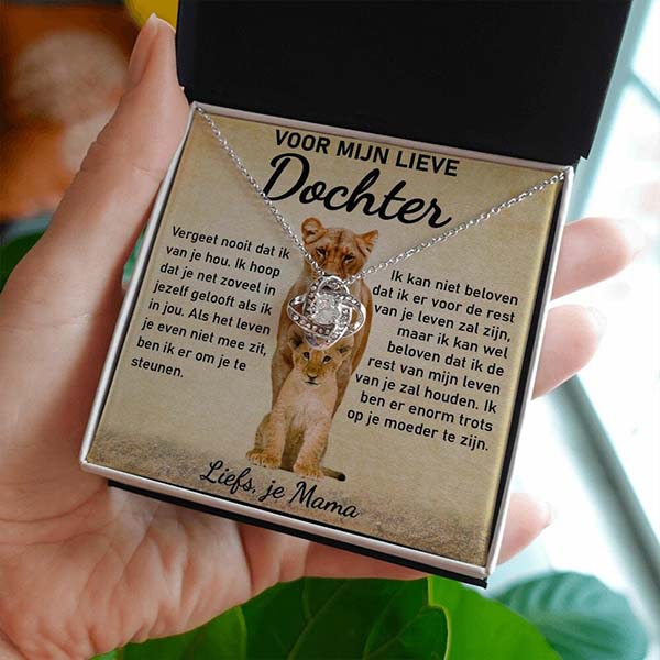 Dochter in de wet geschenken voor dochter 925 zilveren parel ketting