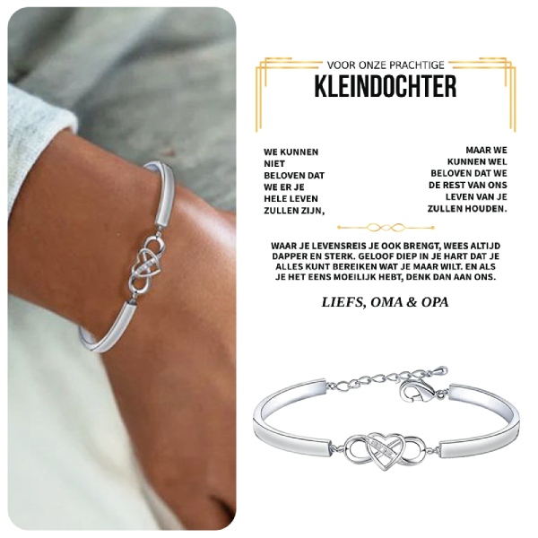 Armband met roze natuursteen – Embrace Design
