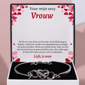 Van man voor vrouw | MARY_HEARTBRACELET