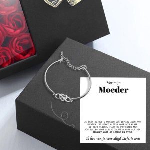 Van dochter aan moeder | SAMIRA_HEARTBRACELET_ROSEBOX