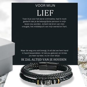 Van partner voor partner | LUCIAN_LEATHERBRACELET